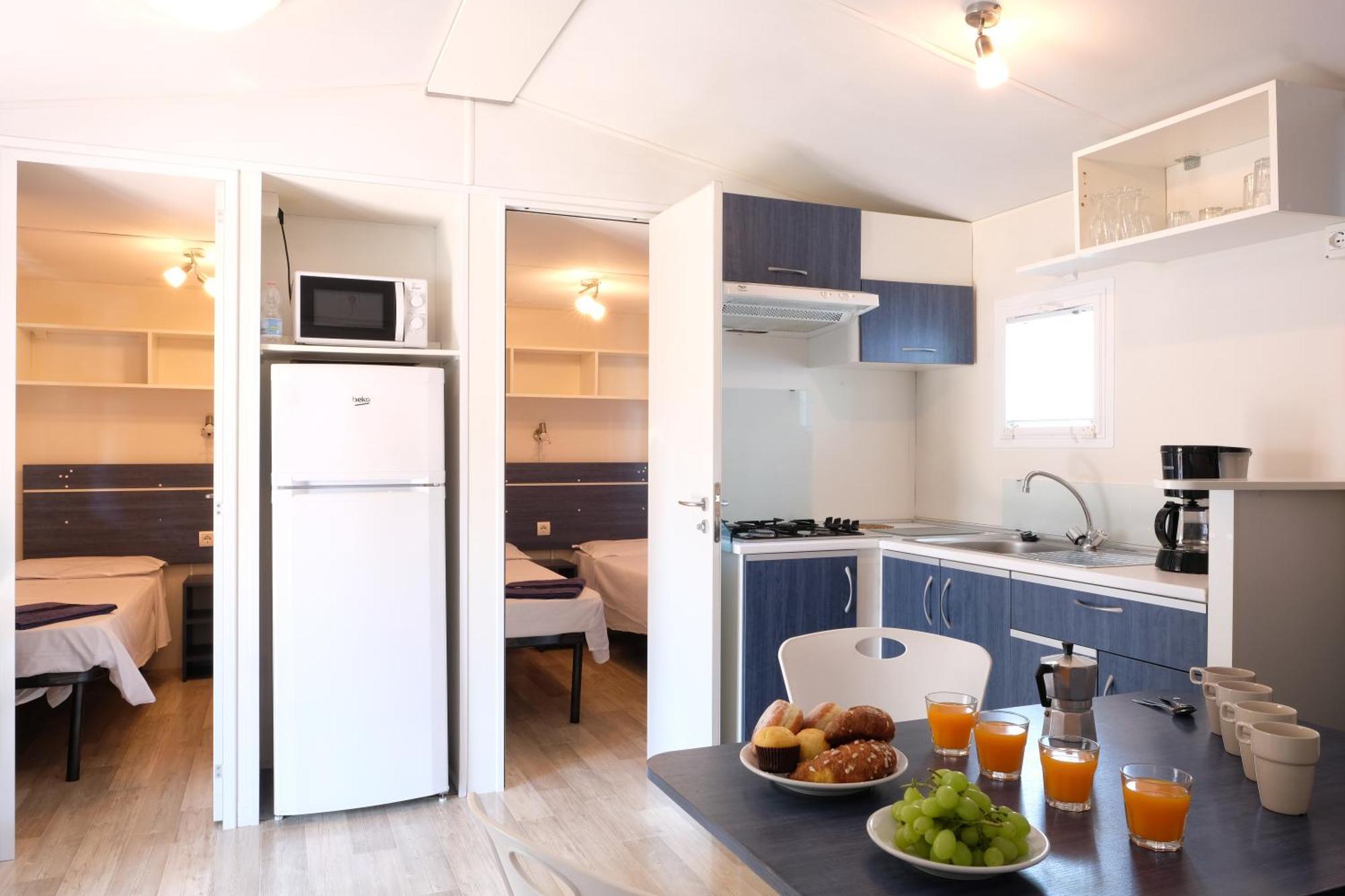 Happy Camp Mobile Homes In Camping Village Rosapineta Rosolina Mare Exterior foto